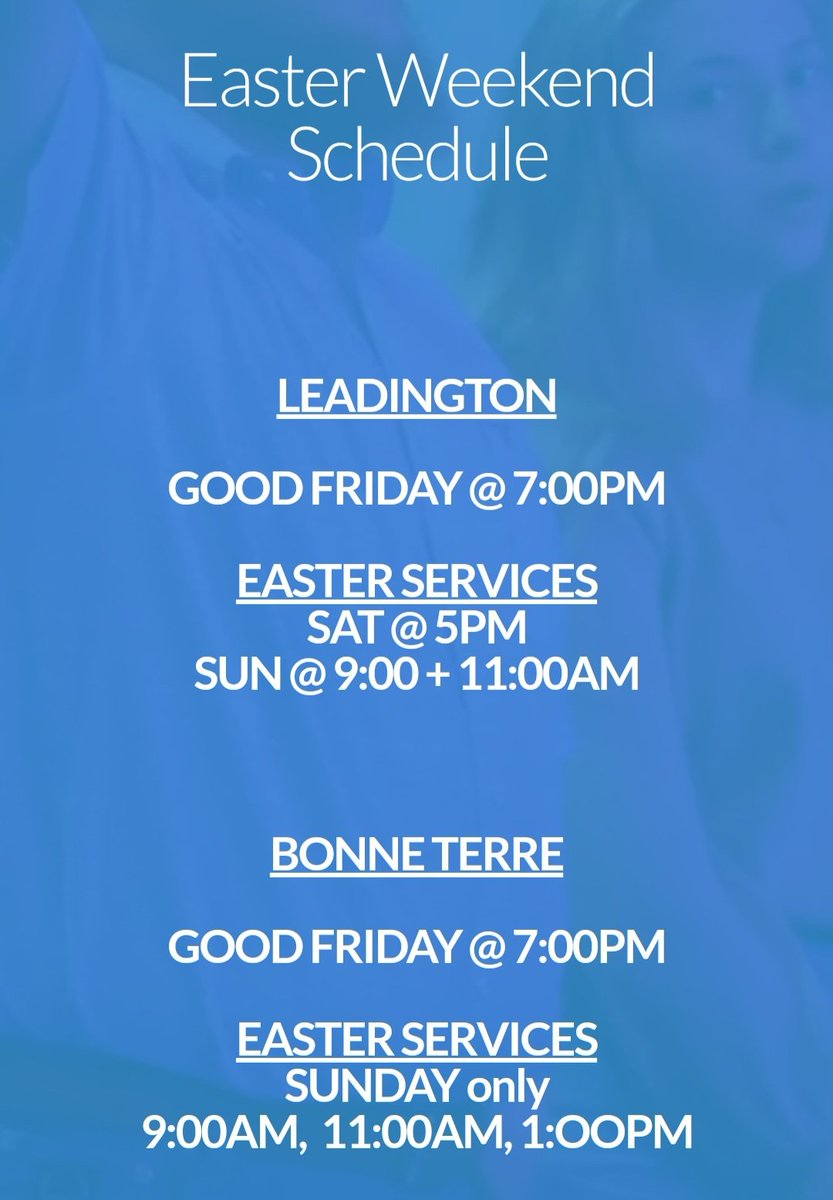 Join us at The Bridge this Easter bridgelife360.com