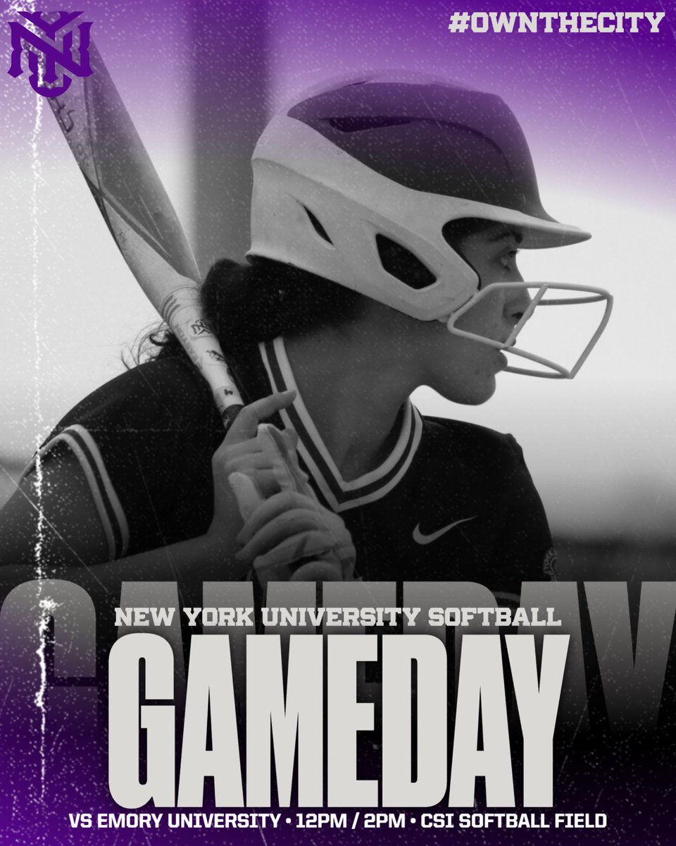 LET’S TAKE ✌️ MORE!!

The Violets are back at it today for a doubleheader starting at 12pm after taking game 1 of the series from Emory last night. 😈

Livestream available on NYU Athletics website. 

#OWNTHECITY