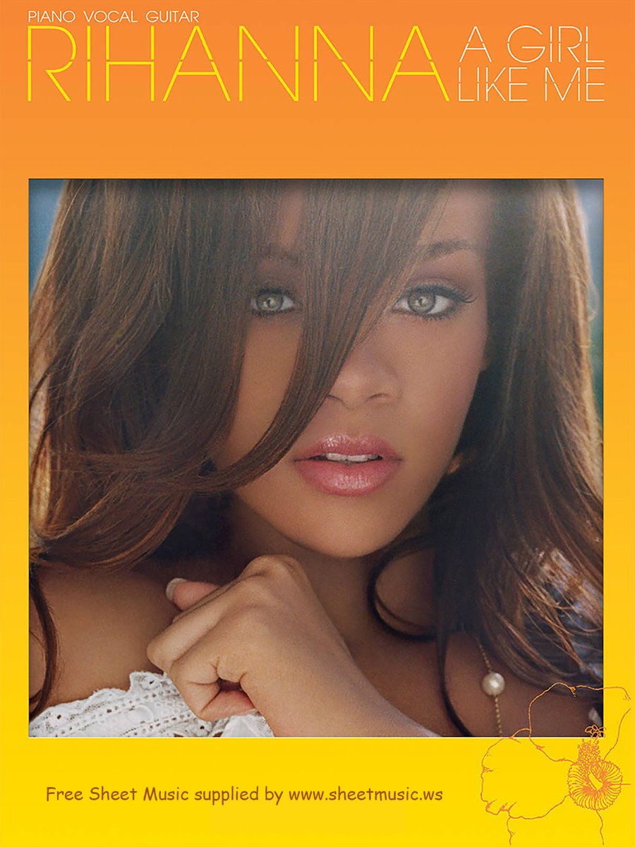 Rihanna "A Girl Like Me" songbook free download