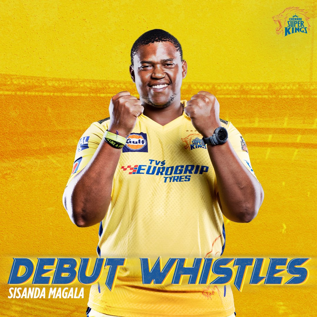 ChennaiIPL's tweet photo. All charged up for #FirstTimeInYellove β‘
#MIvCSK #WhistlePodu #Yellove ππ¦ https://t.co/aw0dHcDncc