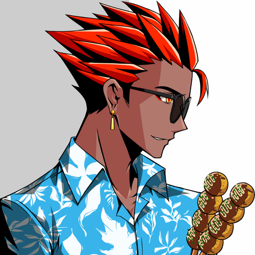 AXDSy0's tweet photo. @KiwamiNFT Takoyaki time #7557 and #5844 https://t.co/pAqEiZrpsp