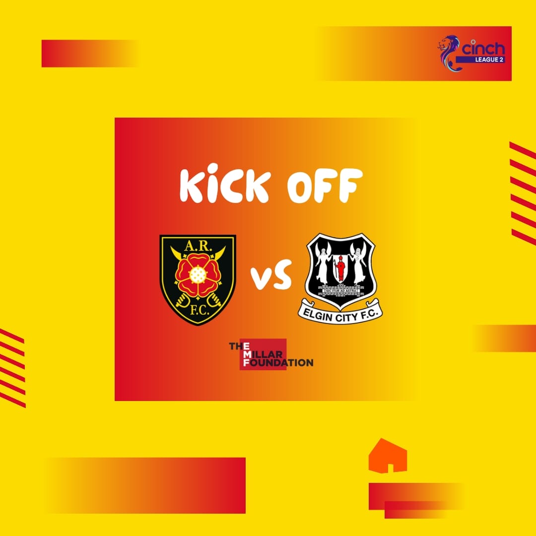 Albion Rovers FC on Twitter "And thats us kicked off here in