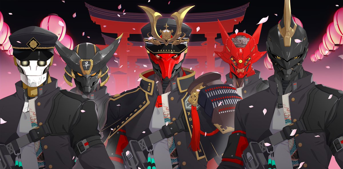 Moonlight's silver sheen, 🌕
Samurai's swords, lethal gleam,
Cherry blossoms fall, 🌸
Yozakura's night, serene,
Shadows dance, unseen. 🌑