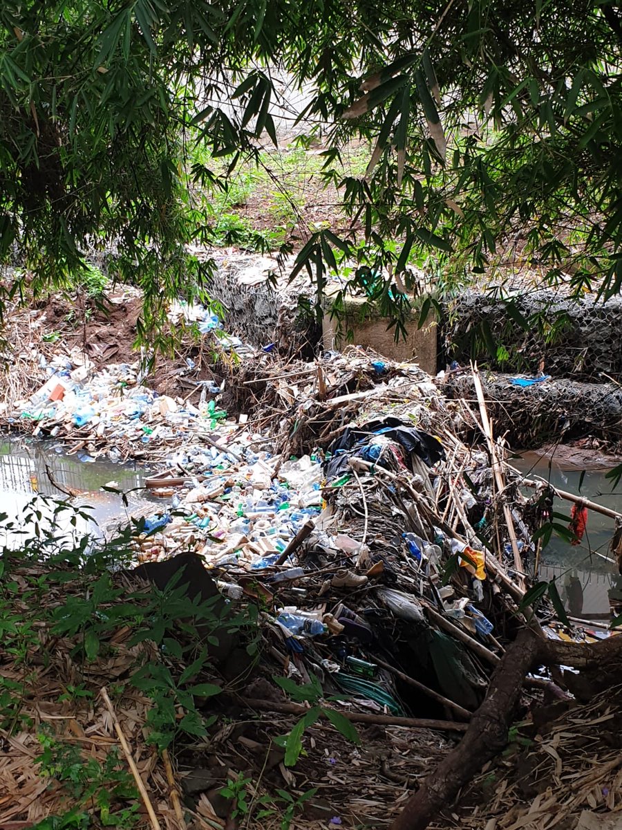 EstherKoimett's tweet photo. Dear Chairman &amp; Commissioners Nairobi River Commission this rainy season mother nature is doing a lot work bringing up waste from our rivers &amp; aggregating it. What’s left is for us to collect &amp; dispose of it.Took pic from Arboretum behind Shell petrol stn. ⁦@SakajaJohnson⁩ https://t.co/nNfxUIXdin