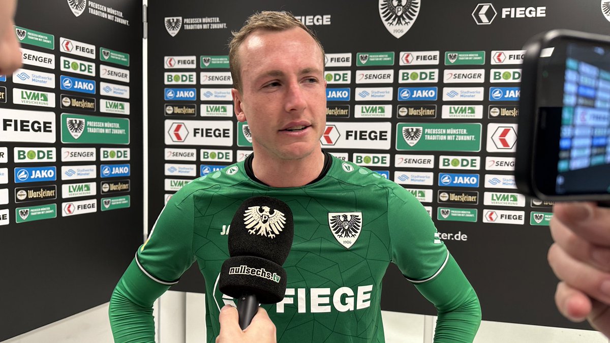 Preussen06's tweet photo. Scherder: „Ich bin stolz darauf, mehr als 250 Spiele für einen Verein bestritten zu haben und hoffe, dass noch einige dazu kommen.“ #scp06 #SCPRWO https://t.co/6PQpok4KoD