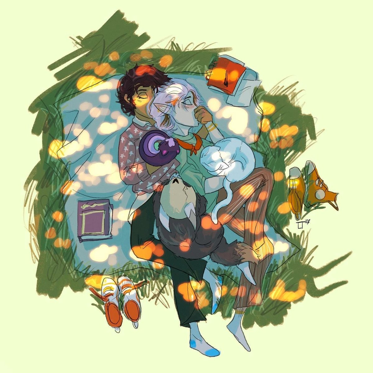 #TheOwlHouse #lumity #amity #luz 
Artist:instagram.com/light_terrors?…