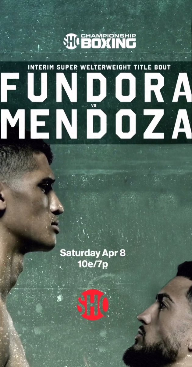 goLeft_2012's tweet photo. Good luck to the Fundoras!! @SebastianFundo1 @GabrielaFundor3
#toweringinferno #humancheatcode #FundoraMendoza #gabrielafundora #ShoBox #showtimeboxing https://t.co/IXEq1pg2uK