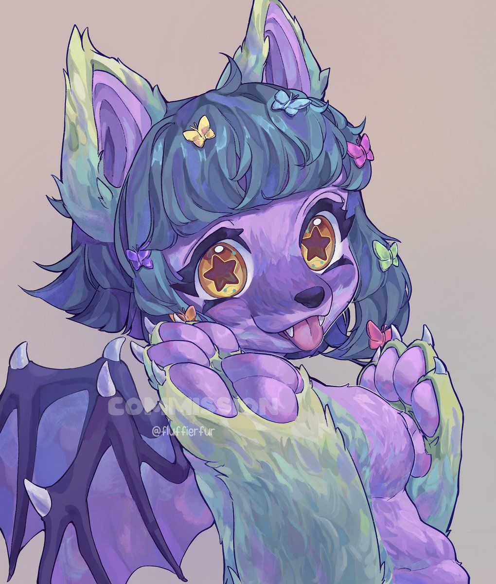 fluffierfur's tweet photo. 🦇

#furry #furrycommission #furryart #furryartist #commissionsopen #kemono #kemonofurry https://t.co/7ra1ujeizD