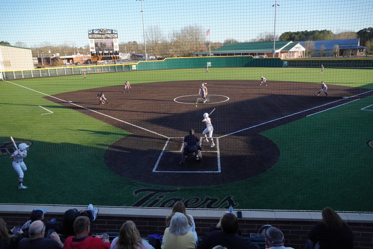 SB | We had a nice crowd for yesterday’s inaugural <a href="/NCAADII/">NCAA Division II</a> games hosted by #NEMCC. Let’s make it even better today!

🥎 <a href="/DeltaStateSB/">Lady Statesmen Softball</a> vs. <a href="/SUHawksSoftball/">Shorter University Softball</a>
📍 The Plex (Booneville, MS)
🕰 Noon
🎟 $10 (gates open at 10 am)
📺 ($$$) statesmensportsnetwork.com
🐯 #TigerTown