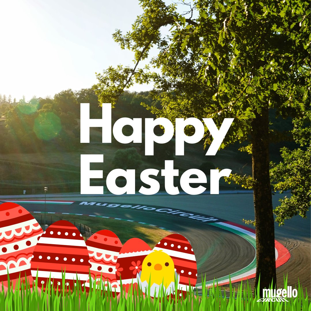 🇮🇹Buona pasqua a tutti dal Mugello Circuit!🐣 🇬🇧Happy Easter to everyone from Mugello Circuit! 🐣 #Pasqua2023 #HappyEaster #NoiMugello