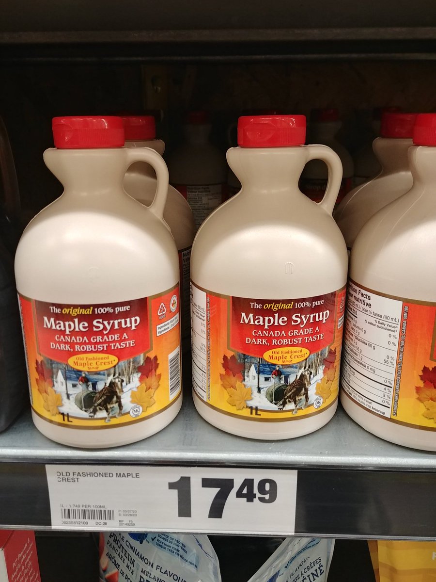 Seriously.... Last jug I bought was $11.99. #HighwayRobbery 
#CanadaIsUnaffordable