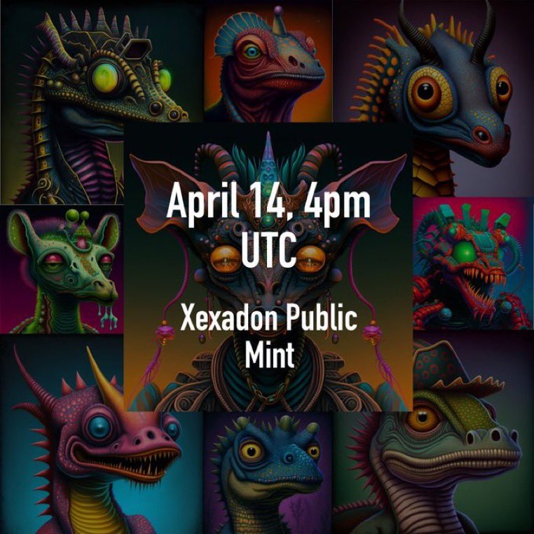 🎁 #GIVEAWAY! 🎁

Prizes:
🏆 2X $ETH or $SOL Winners
🏆 5X WL

Must:
1️⃣ Follow @Xexadons / <a href="/3jack23/">jack (redemption arc)</a> 
2️⃣ Like &amp; RT
3️⃣ Tag 3 Friends
✅ Join Discord: discord.com/invite/xex-cry…

24 HR - 7Winners!

#NFTs #NFTGiveaway #ad