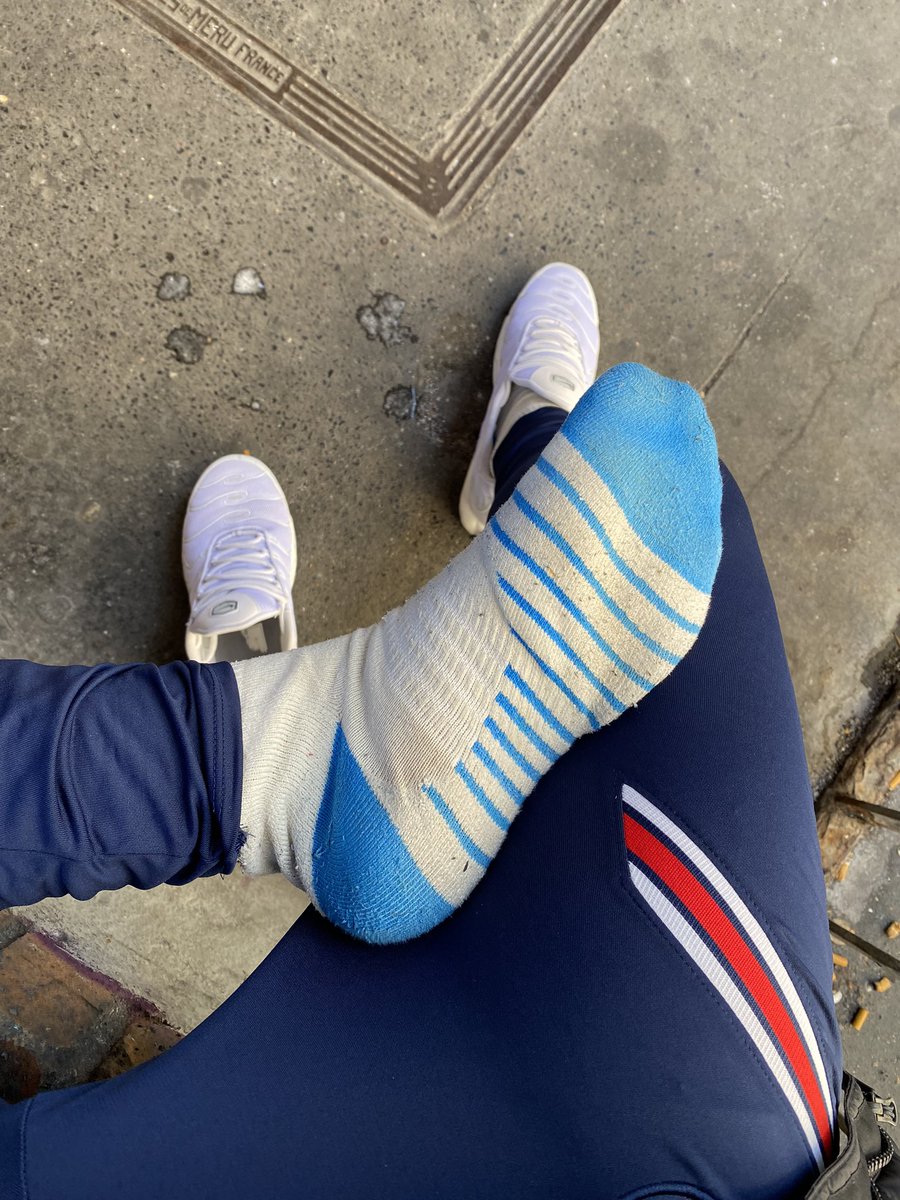 FrenchScally's tweet photo. Lick my spit and sniff my socks now!
Lèche mes molards et sniffe mes socks!
#sneakerfetish #scally #chav #chavs #trackies #scallywag #kiffeur #cashmaster #findom #Nike #TN #AirTuned #Tuned #costla #jus #stains #alphamale  #moneyslave #cum #spitfetish https://t.co/Y3qtbpOZid