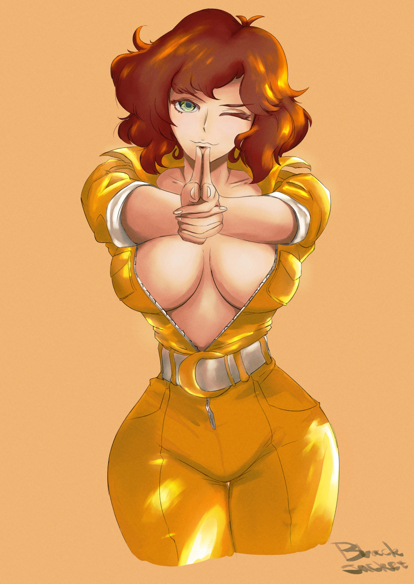 KuroJacket's tweet photo. April O'neal from TMNT #illustration #April_O'Neil #エイプリル・オニール #April #TMNT #ティーンエイジ・ミュータント・ニンジャ・タートルズ #Breasts https://t.co/qYbRlRNNaD https://t.co/dS24p7SPuB