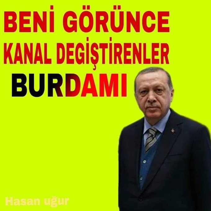 Ne seni görmeye ne de sesini duymaya tahammülüm var. Evet seni gördüğüm anda kanal değiştiriyorum 🤣😂