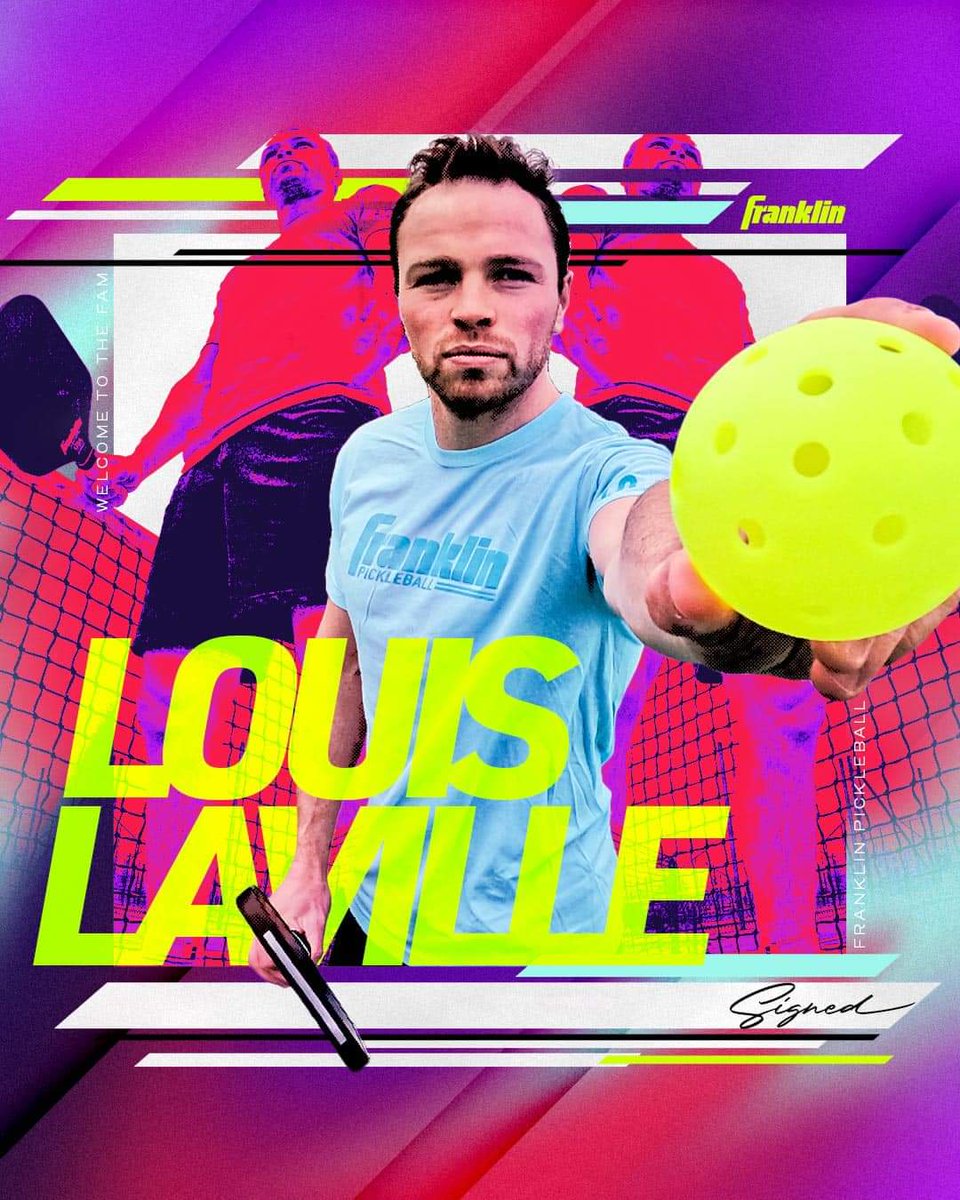 PickleMalaga's tweet photo. 🇺🇲💥 La marca americana @FranklinSports ficha al n° 1 europeo @louislavillepb
🇪🇦 Tras 18 meses de éxitos en la marca española @Zcebra_pb , el jugador inglés da el salto a "la meca del Pickleball", y participará en su circuito profesional
#pickleball #franklinfamily #zcebra https://t.co/BJaDSYKFJs