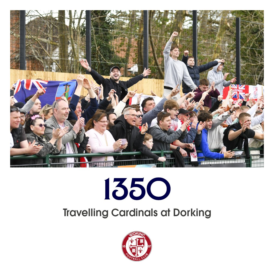 wokingfc's tweet photo. You are the pride of Surrey.

Thank you, Cardinals. https://t.co/3q4OyU7fD6