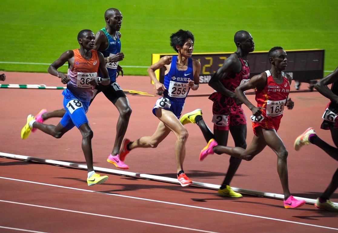 deeen_2525's tweet photo. 【金栗記念5000m】
田村和希選手 13’28"04 https://t.co/u2Wgxsobrb