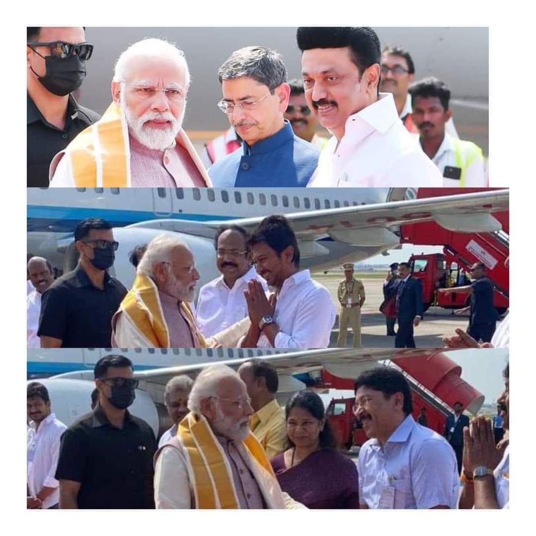 Imman_BJP's tweet photo. Go back னு சொன்னீங்க.. இப்ப என்னடானா ஒட்டு மொத்த குடும்பமும் அவர வரவேற்க விமான நிலைய வாசல்ல காவல் காத்துட்டு இருக்கீங்க...
#vanakam_modi https://t.co/sPjzl37SxY
