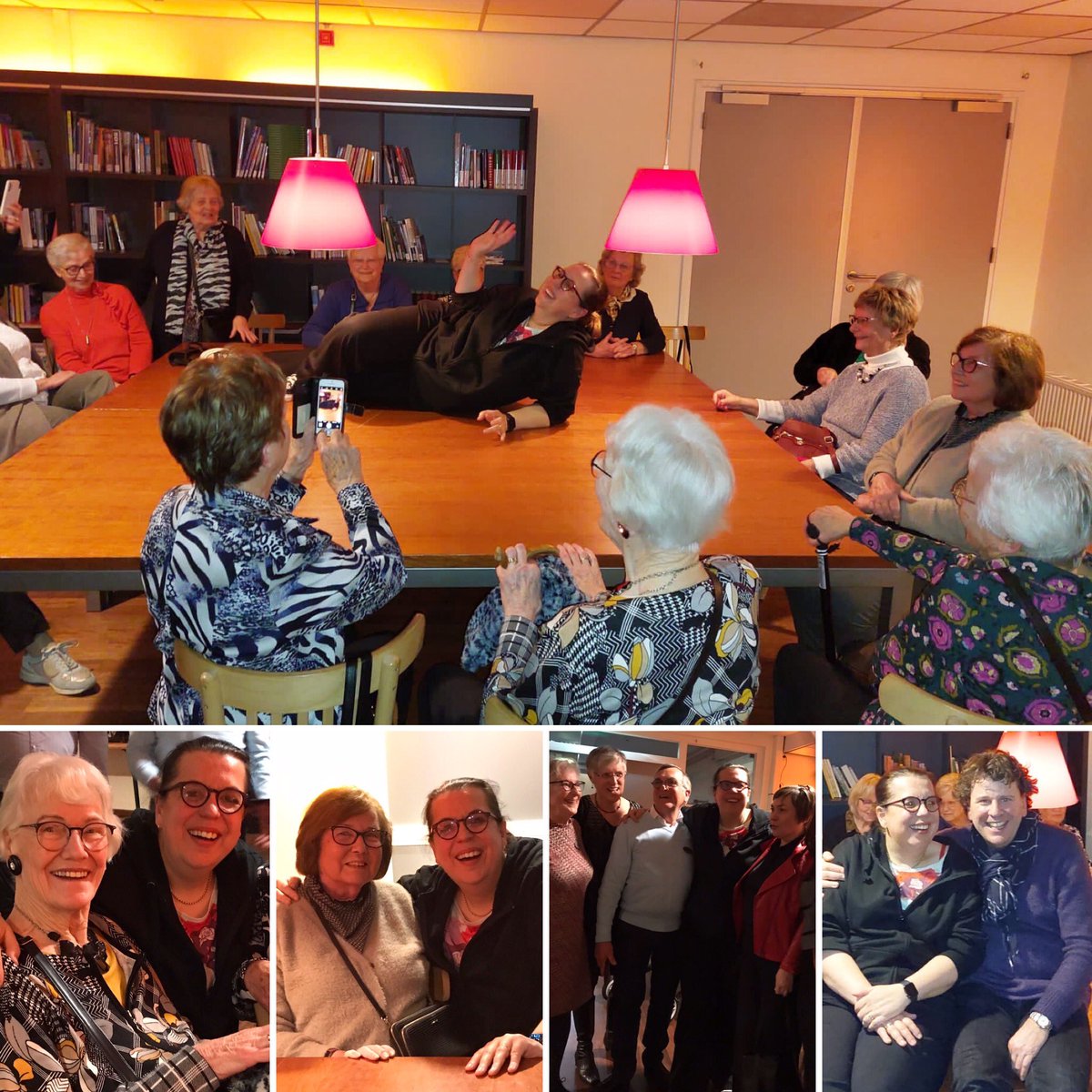 Maar liefst 18 senioren en 6 vrijwilligers genoten gisteravond in het Toon Hermans Theater van <a href="/cis1975/">Francis van Broekhuizen</a> en Dominic Seldis. Na afloop van de voorstelling was er speciaal voor Vier het Leven een meet&amp;greet voor alle gasten en vrijwilligers. #sittard #limburg