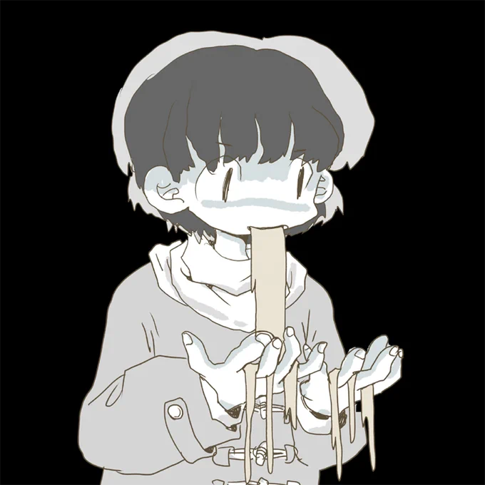 「完成度?知らない子ですね。」#こんな感じ #Archive 
