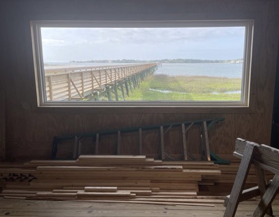 FOHISC's tweet image. A room with a view ⭐️✨
#HuntingIsland #NatureCenter