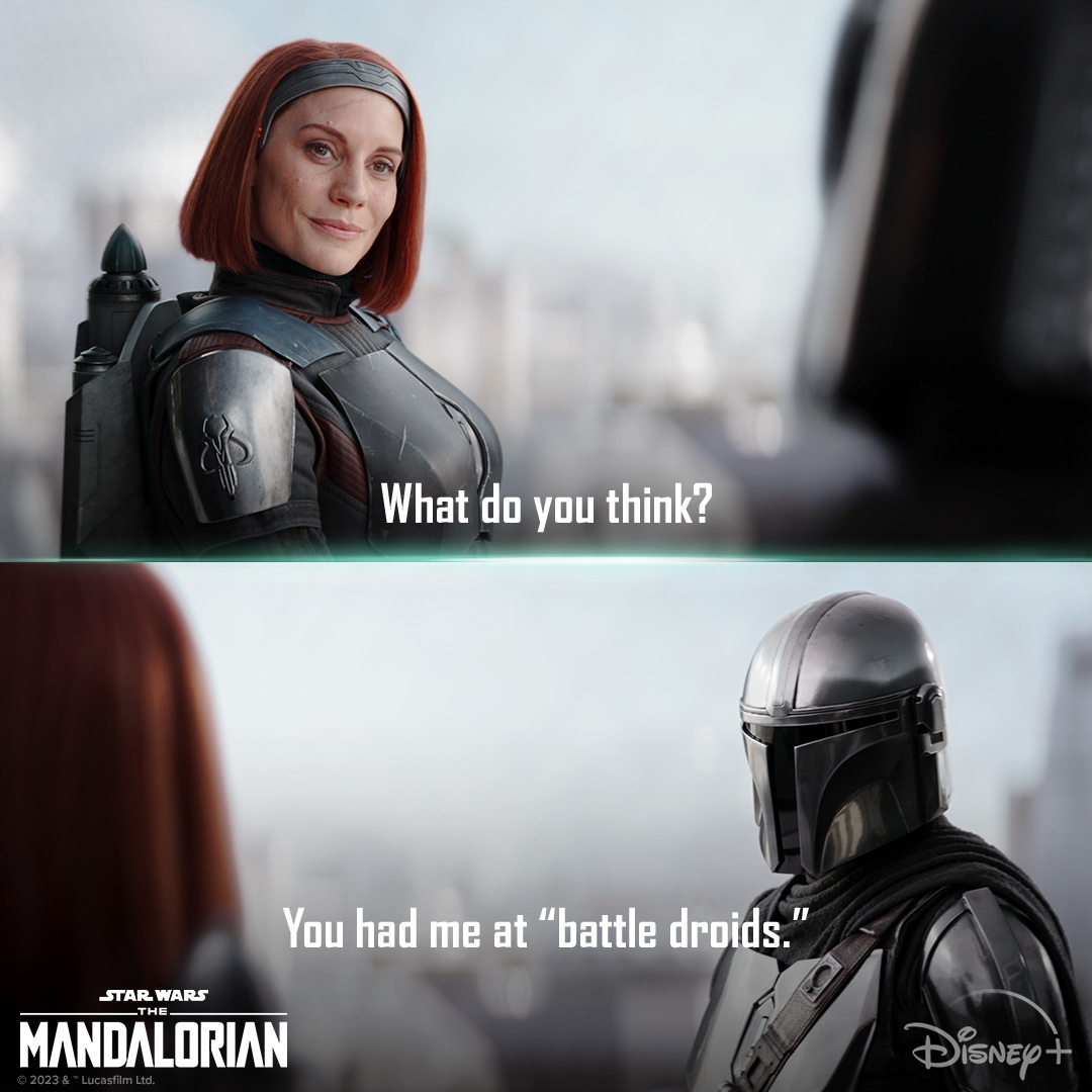 The Mandalorian tweet media