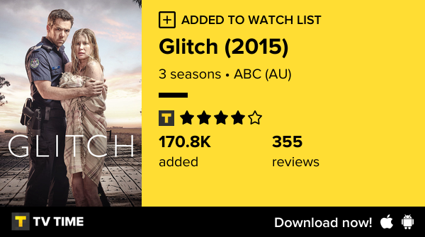 fegullom's tweet photo. I've just started following Glitch (2015) https://t.co/YpJ5qOlvJf #tvtime https://t.co/4xr8Mw0gPn