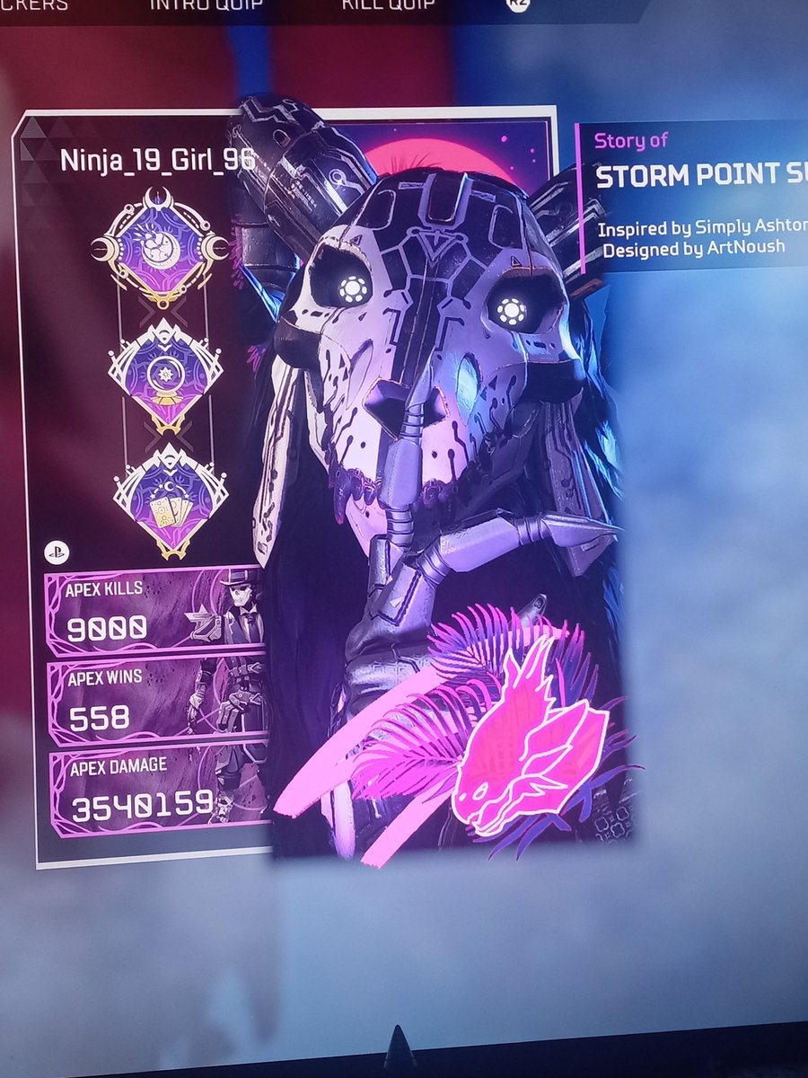 9k on my way to 10k yay #apexlegend #Revenant #gamergirl #twitchstreamer