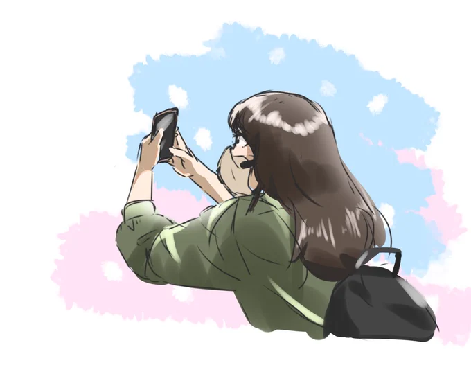 今日の指出さんです(描けなかったので諦めました。)かわち 