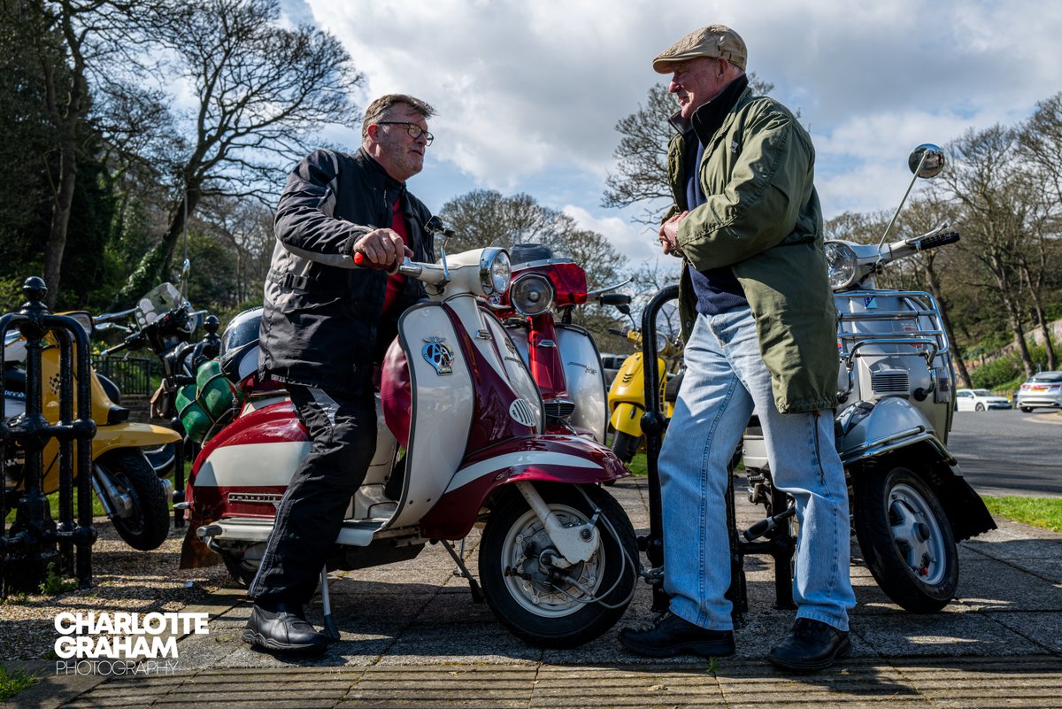 MadCowFudge's tweet image. Working on #behalf of the #DailyTelegraph and its #Scooters and #Mopeds in #Scarborough #lambretta #seaside #Yorkshire #YorkshireCoast