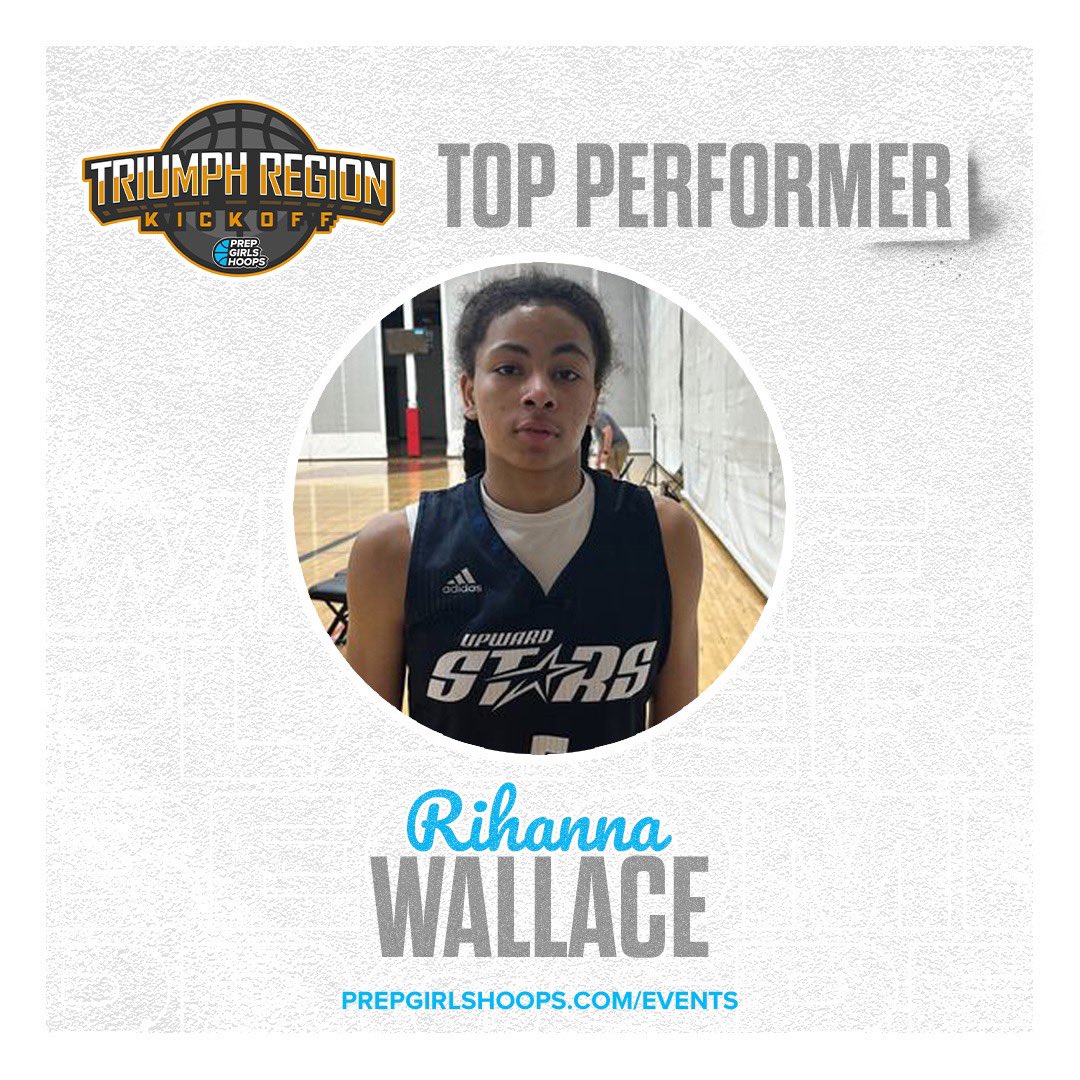 🚨 𝗧𝗢𝗣 𝗣𝗘𝗥𝗙𝗢𝗥𝗠𝗘𝗥𝗦

This event is 𝙨𝙩𝙖𝙘𝙠𝙚𝙙 with talent. Take a look at who is standing out!

✍️ #PGHTriumphRegionKickOff

📎 events.prepgirlshoops.com/info?website_i…
<a href="/lilibooker2024/">Lili Booker</a> <a href="/carolinallstars/">Carolina All-Stars Girls Basketball</a> <a href="/PerryC_2025/">Perry Chambers</a> <a href="/RiWallace_1/">Rihanna</a>