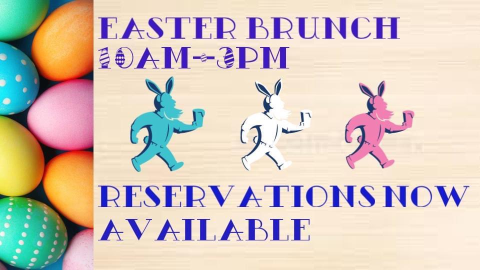 TheTwoStonesPub's tweet photo. Make your Easter extra HOPPY! πΊπΈπ° Reservations now available! View our entire menu below βοΈπΈ
Full Menu is also available. Hope to see you on Easter Sunday π°β¨πΈ
#twostonespub #2SPgroup #Easter #Brunch https://t.co/m2gimswBI4