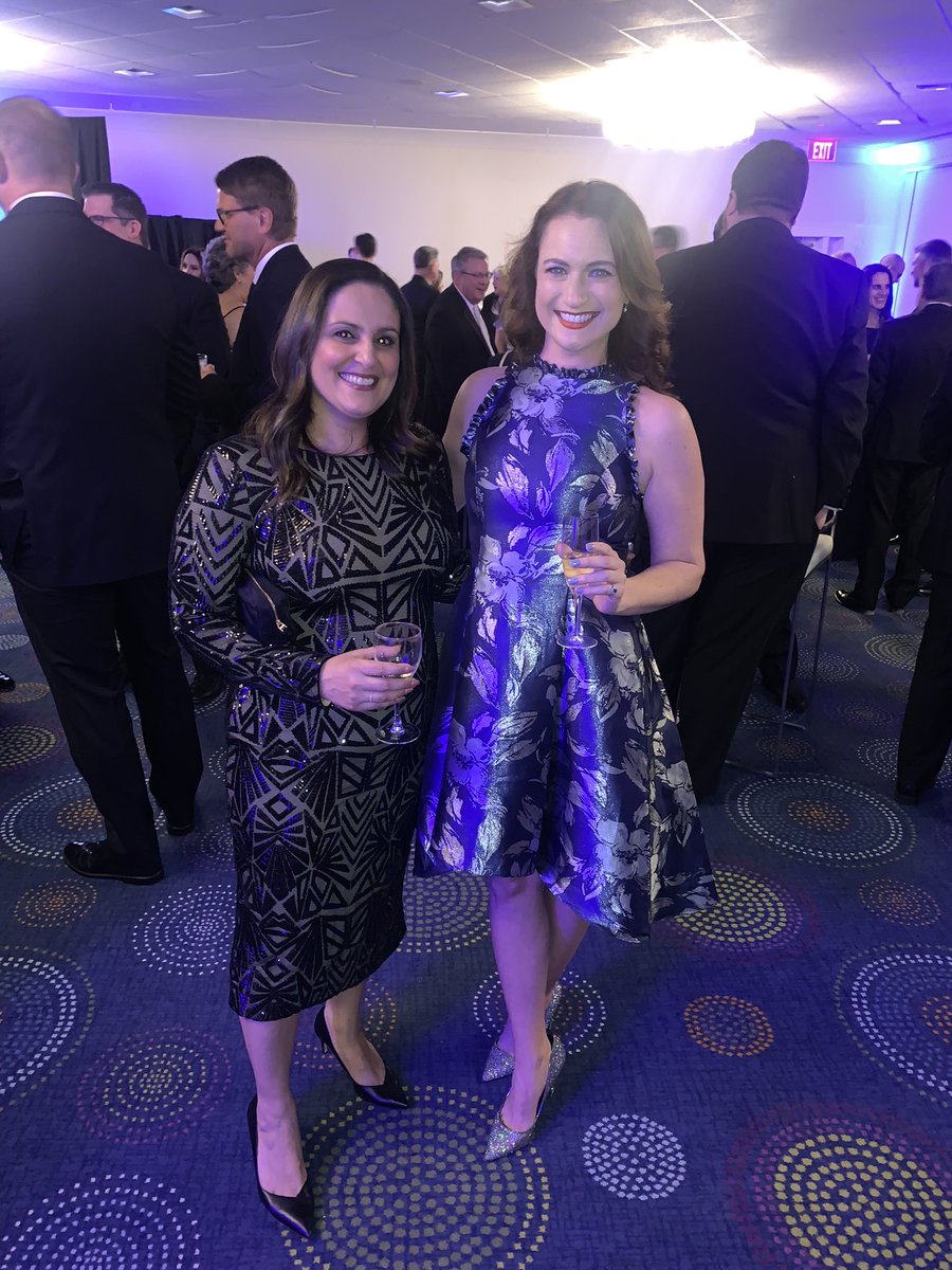 GarofaloWX's tweet photo. Fantastic opportunity attending the @SpaceClubNews annual Dr. Robert H. Goddard Memorial Dinner with my incredible friends from @SpaceFoundation. The nickname #SpaceProm as that's what it looks & feels like celebrating so many talented people & ventures #rocketgirl @SpaceForceCSO https://t.co/YCdfqRAmtv