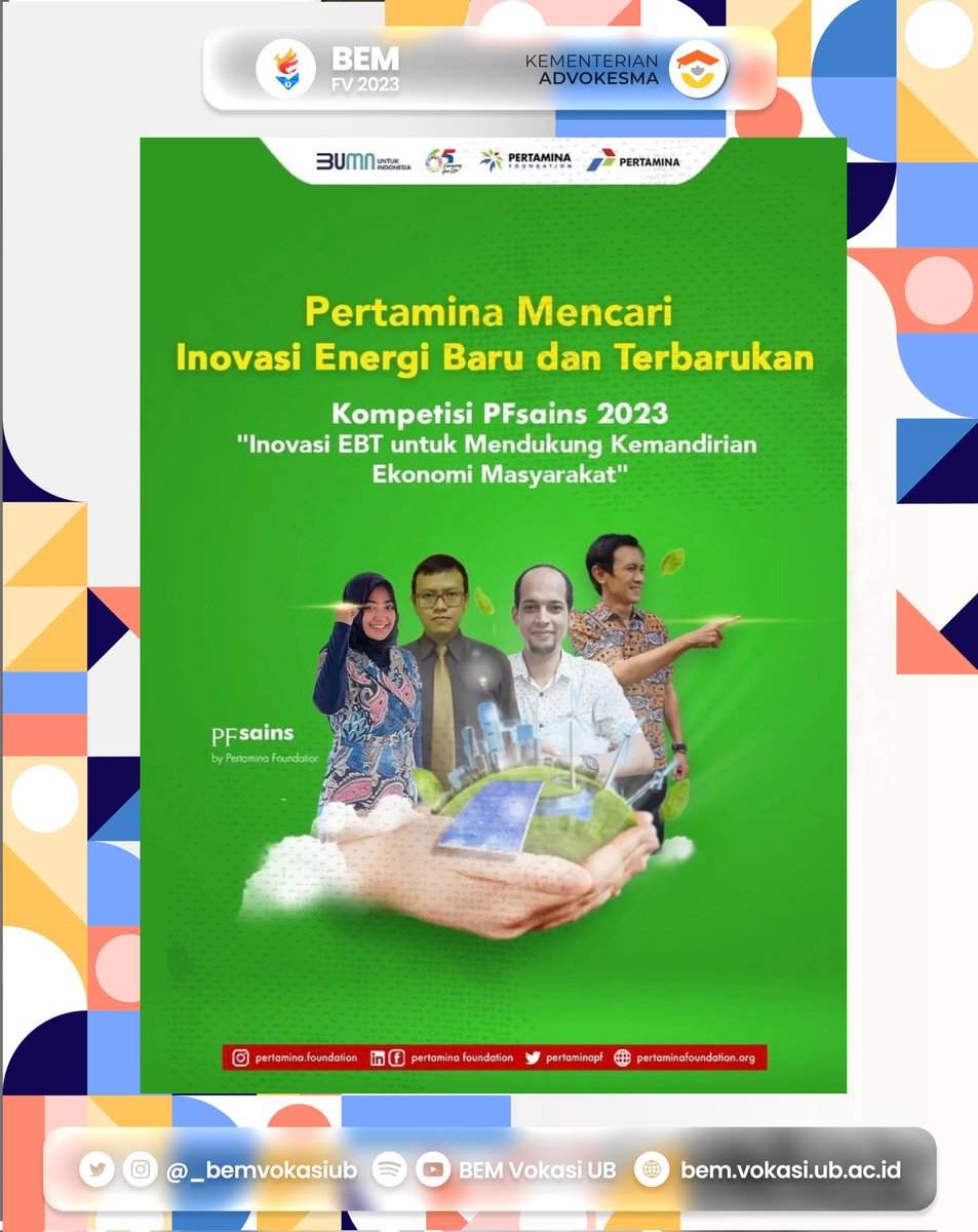 "[ IDAMAN - Informasi Lomba-Lomba ] 

Halo, Kawan Voks! 
Di bulan April ini ada informasi menarik lho! untuk teman-teman vokasi mengenai lomba  yang bisa teman-teman vokasi ikuti, penasaran dengan informasi lomba yang tersedia?🤔