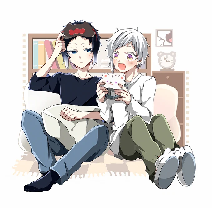 家でまったり 