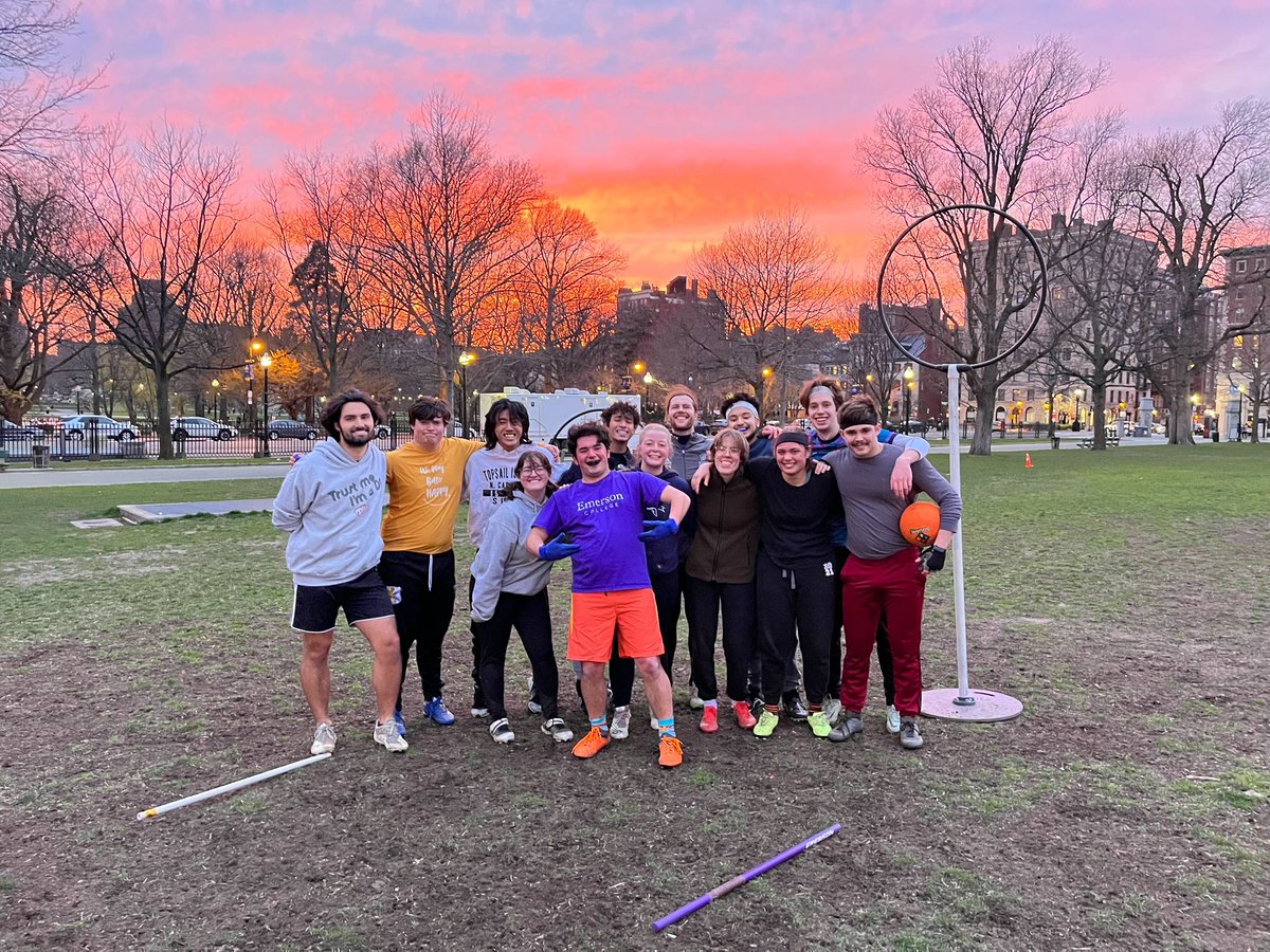 ECQuadball's tweet photo. cute sunset practice pic one week out from nationals 😘 https://t.co/H9eM8aEKjI