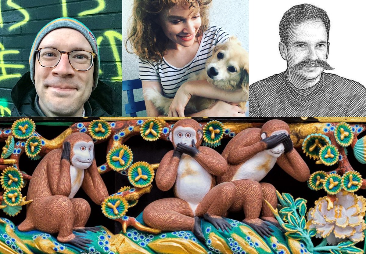 Secretly Incredibly Fascinating (@sifpod) on Twitter photo NEW EPISODE! 🎉 <a href="/AlexSchmidty/">Alex Schmidt 🦬</a> <a href="/KatieGoldin/">Katie Goldin 🐜</a> <a href="/JasonKPargin/">Jason Pargin, author of John Dies at the End, etc</a> explore why "see no evil, hear no evil, speak no evil" is secretly incredibly fascinating.
🎧LISTEN: linktr.ee/sifpod
👾Hang out with us on Discord: discord.gg/wbR96nsGg5 This Twitter account goes dormant soon. NEW EPISODE! 🎉 <a href="/AlexSchmidty/">Alex Schmidt 🦬</a> <a href="/KatieGoldin/">Katie Goldin 🐜</a> <a href="/JasonKPargin/">Jason Pargin, author of John Dies at the End, etc</a> explore why "see no evil, hear no evil, speak no evil" is secretly incredibly fascinating.
🎧LISTEN: linktr.ee/sifpod
👾Hang out with us on Discord: discord.gg/wbR96nsGg5 This Twitter account goes dormant soon.