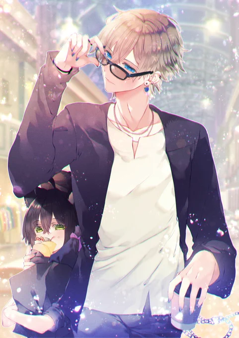 碧凪レン様(*˘︶˘*).。.:* 休日ショッピング(*˘︶˘*).。.:*こんな休日のレン様にばったり会いたい+.(ノ*・ω・)ノ*. #碧凪レン  #碧凪画廊 
