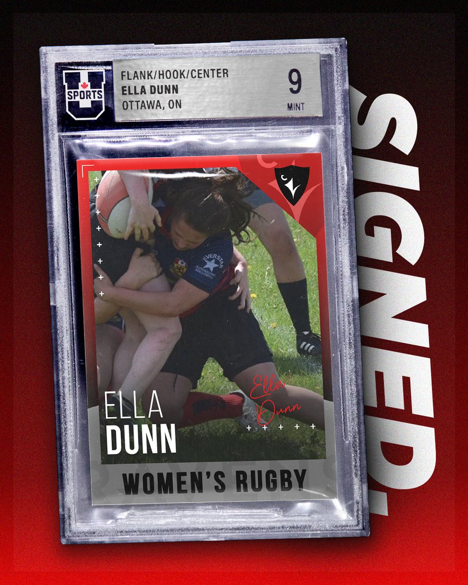 The Carleton Ravens women's rugby team is proud to announce the signing of Ottawa's very own Ella Dunn 🏉 🏠 

Coming to us from <a href="/OttawaRugbyClub/">Barrhaven Scottish Rugby Club</a> such a versatile forward is going to be a valuable addition to the team!