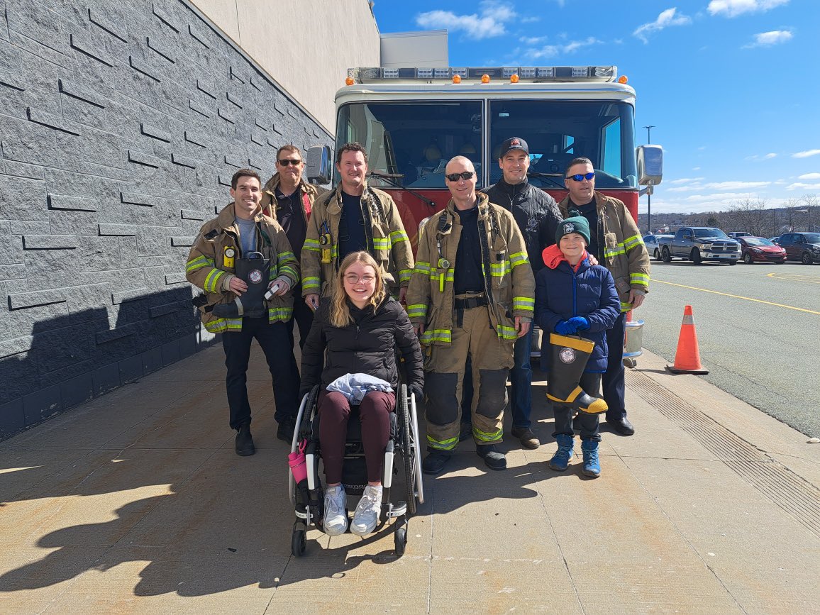 hfxfirefighters's tweet image. Beautiful day @micmacmall for our #filltheboot event in support of @MD_Canada