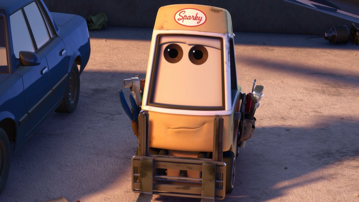 Daily Pixar Cars Facts on Twitter "Daily Pixar Cars Fact 371 Sparky