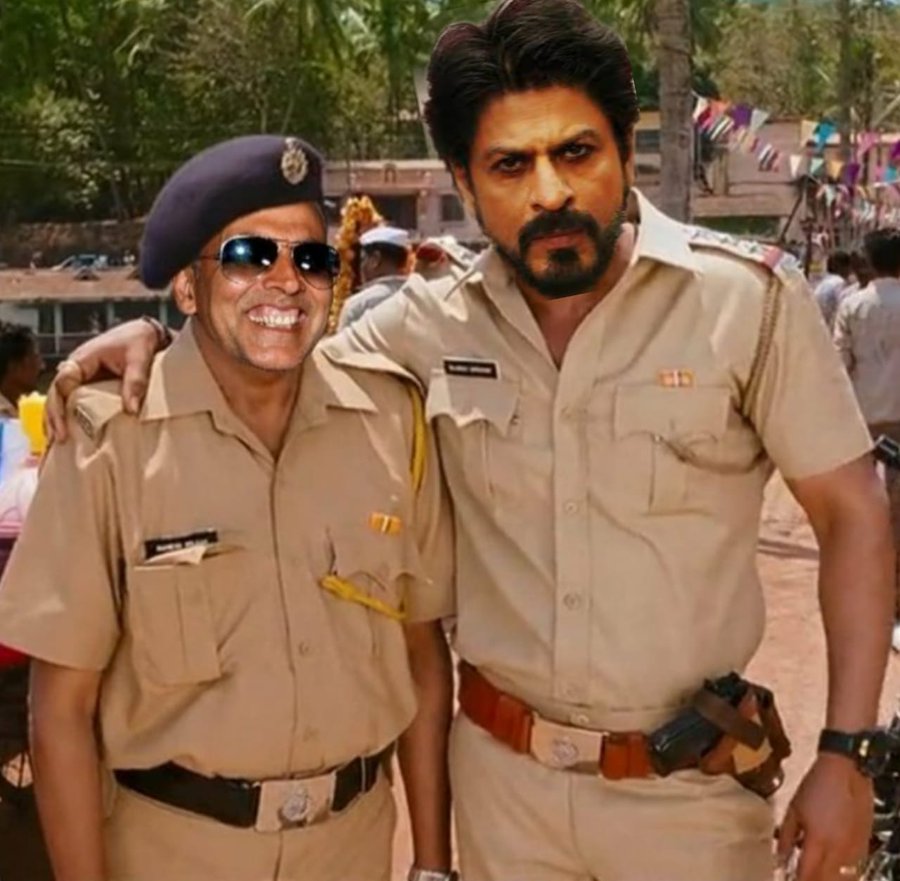 SRKzBruce's tweet photo. SRK with Khiloda 😂

THARKI BUDDHA KHILODA https://t.co/PnWIObVhyb