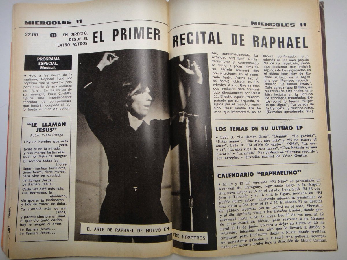 Un curioso artículo (1973) de la prensa argentina sobre <a href="/RAPHAELartista/">𝗥𝗔𝗣𝗛𝗔𝗘𝗟</a>. 
my-raphael.com/news/3631/71/p…