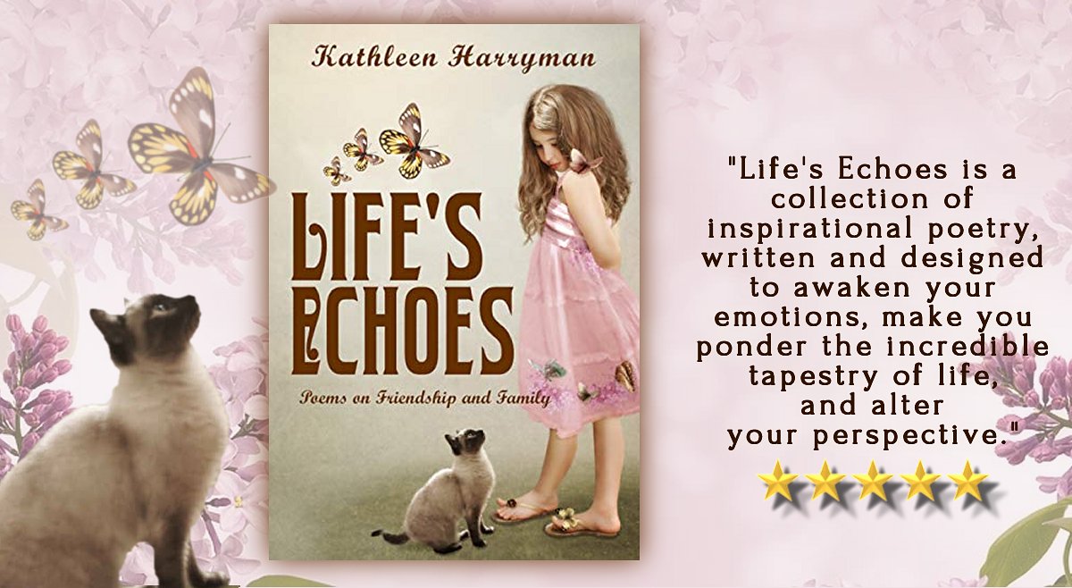 SSBazinet (@ssbazinet) on Twitter photo ✨FIVE STARS✨ A beautifully written book of poems! "Life’s Echoes: Poems on Friendship and Family" by Kathleen Harryman
ssbazinet.com/wp/reviews/lif…
"Family Love and Bonds Personified and Solidified”
“Together we’ll find our strength. . .”
#BookReview #poem <a href="/KathleenHarrym1/">Kathleen Harryman</a> ✨FIVE STARS✨ A beautifully written book of poems! "Life’s Echoes: Poems on Friendship and Family" by Kathleen Harryman
ssbazinet.com/wp/reviews/lif…
"Family Love and Bonds Personified and Solidified”
“Together we’ll find our strength. . .”
#BookReview #poem <a href="/KathleenHarrym1/">Kathleen Harryman</a>
