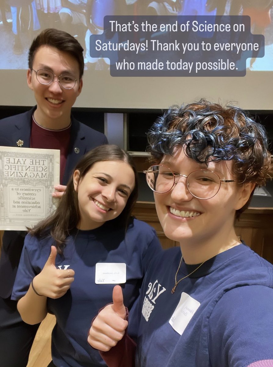 HBarsouk's tweet photo. Had an amazing time at Science on Saturdays this morning! Thank you @YaleChem, @YalePathways, and all the volunteers for making today possible!! 🎉⚗️🧪 https://t.co/s9hzFU8p9A