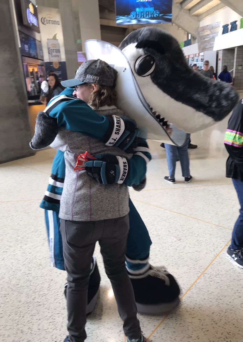 Coh4life's tweet photo. When @sjsharkie “hints” on Instagram he likes PB M&amp;M’s, and I decide to bring some? 🤪💙 #stilldizzy https://t.co/ODiIGkTOWN
