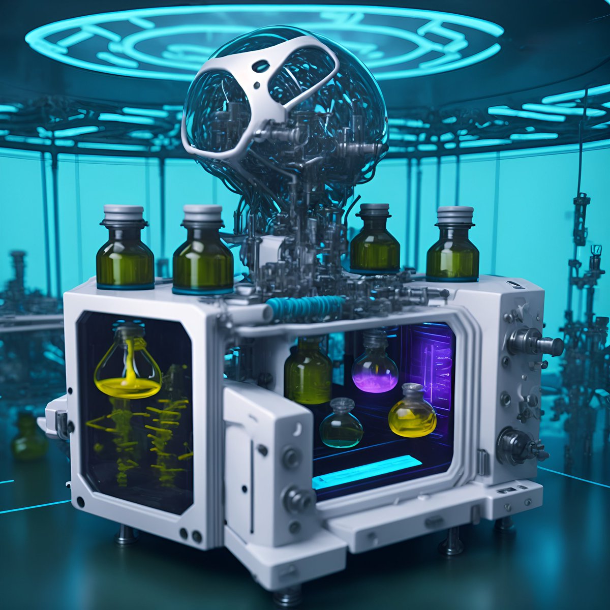 In the early days of the partnership between humans, apes, and aliens, there was one secret ingredient that had led to the super intelligence of all the characters involved. It was a magical potion made from the juice of a rare and exotic banana that could only be found in the