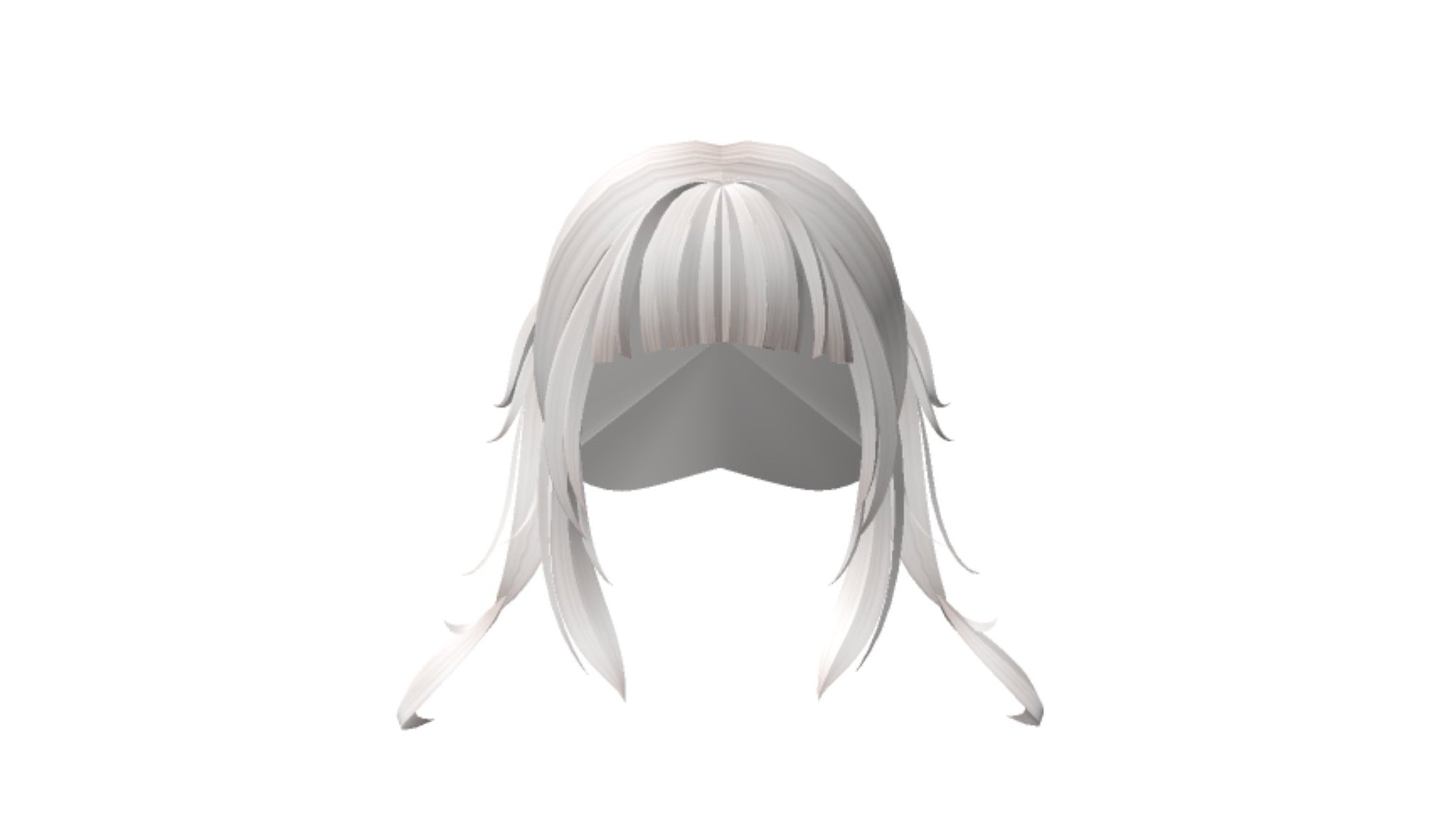 RBXNews on X: FREE UGC LIMITED: The Cute White Hair releases 4/8 @ 9:30 PM  EST in the Roblox Marketplace!  / X