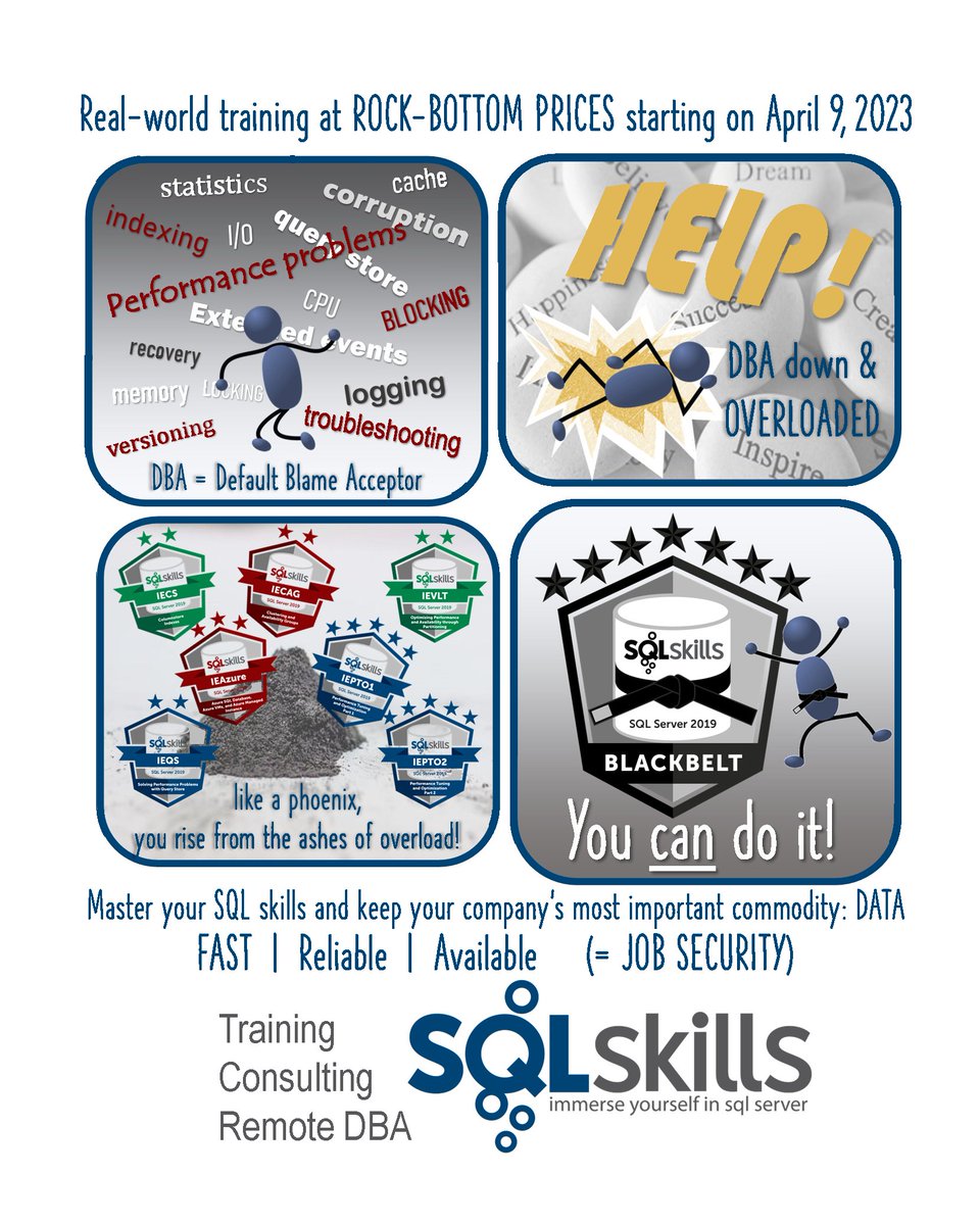 KimberlyLTripp's tweet image. Enjoy our Easter Basket Bundle Sale starting at midnight (UTC)

Save big on #sqlserver training bundles and keep your #SQLskills current!